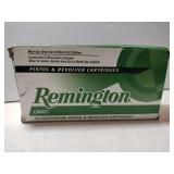 Remington UMC  380 auto 95 grain MC. 50 rounds