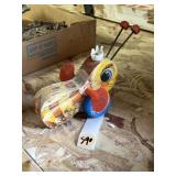 Fisher-Price Queen Buzzy Bee wooden pull toy,