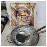 2 wok sets
