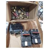 3- 60amp circuit breaker switches and bus fuses