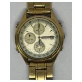 gold-tone Seiko 7T32-7C60 men