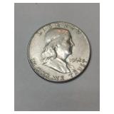 1963 Franklin silver half dollar