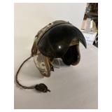 Vintage US Air Force military flying helmet