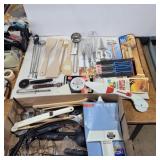 Assorted kitchen utensils