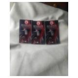 3 BenchMark 1 Grain .999 Fine Silver Bars