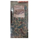 2 cardboard Camo storage boxes