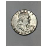 1963 Franklin silver half dollar