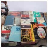 Assorted sailing and marine books