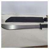 Machete with case