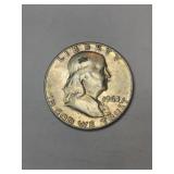 1963 Franklin silver half dollar