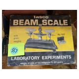 Tasco beam scale appears unused in original box