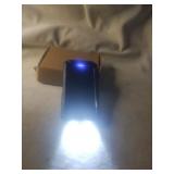 Solar Powered Battery Pack With FlashlightDon