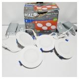 Open box Halo 4 pack LED down lights