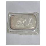 One ounce .999 fine silver bar