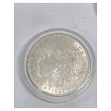 1921 Morgan silver dollar
