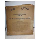 Vintage Hop Ching Chinese Checkers game board.