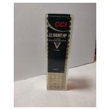 CCI.  Varmint 22 short HP  100 rounds