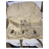 U.S. M-1898 canvas haversack,