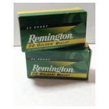 Remington High Velocity 22 short golden bullet.