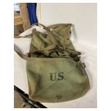 M1928 haversack marked "U.S." and dated "W&S