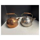 Pair of Revere Ware tea kettles