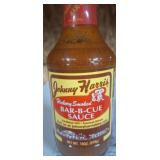 2- 18oz bottles of Johnny Harris Hickory smoked