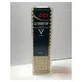 CCI.  Varmint 22 short HP  100 rounds