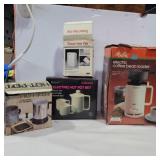 Coffee bean roaster, hot pots