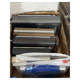 Flat of mixed weather radios