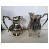 Sheffield Silver plated pitcher and silverplated