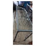 Peir 1 medici collection pewter iron sofa table