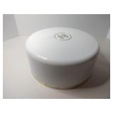 Chanel No 5 bath powder. (Top cracked)