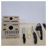 Cutco  spreader 1068, knife 1504, sharpener and