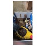 Plastic or resin roster planter and candle stand