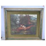 21x18 framed Artini Engraving masterpiece