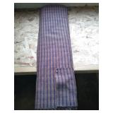 Bolt of fabric "Skinner Newcastle Pattern." About