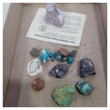 Assorted natural stones