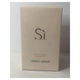 S I  Giorgio Armani perfume oil.  1 Fl oz new