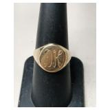 14k Marsh ring marked 14k size 7. .200oz