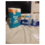 Cleaning package 8 Mega rolls equal 32 regular