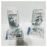 4 PACKS New Sealed 1/4" wall hangers 120pc. last