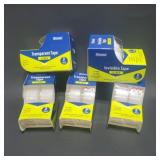 NEW 5 dbl.rolls Invisibles tape