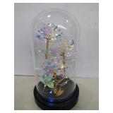 Dream of flowers lighted flowers in dome