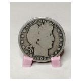 1909 Barber half dollar