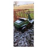 John deere S82 8hp riding mower (as found not