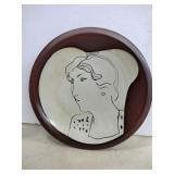 Handcrafted stoneware "Franchesca " signed