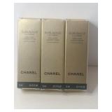 3 Chanel Sublimage Ultimate Cream.    .17 fl oz