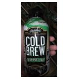 Case of 12 cold brew unsweet tea