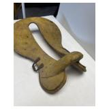 rawhide-covered wooden tree Saddle from the early