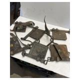 Three sets US Calgary horse blinders